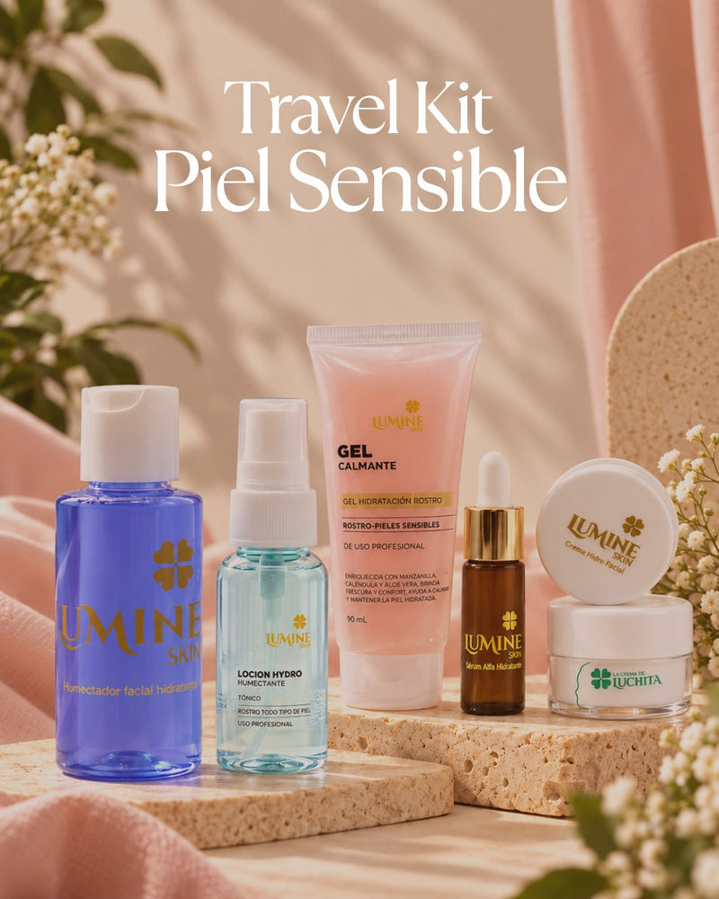 Kit de Viaje Piel Sensible de LUMINE Skin