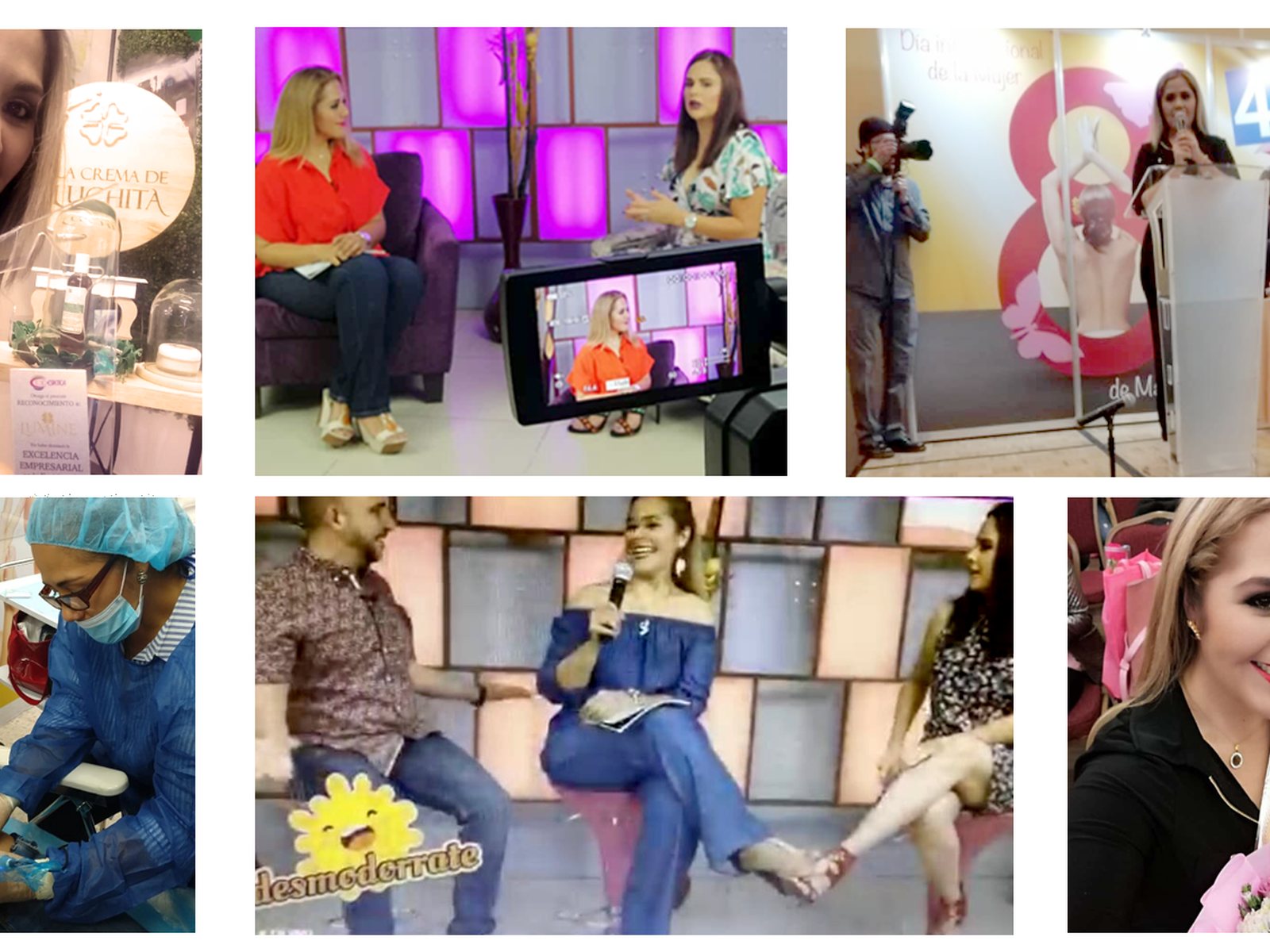 En televisión, expos y aulas